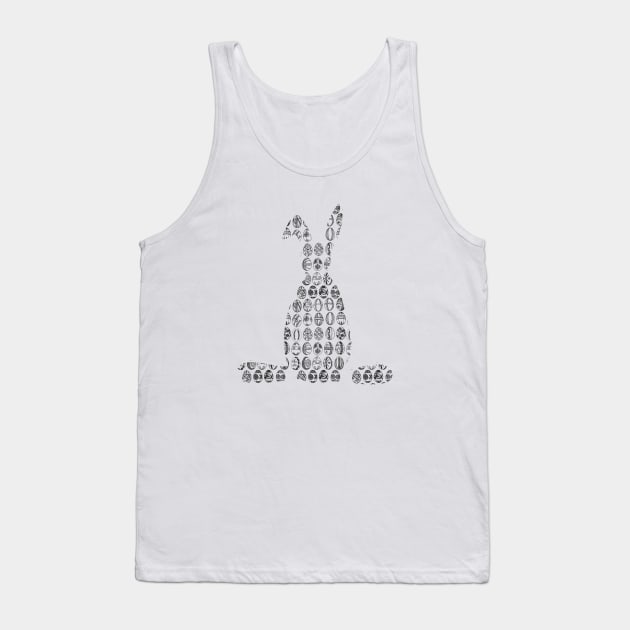 Easter Bunny Eggs, Delicious Chocolate Lover's, Easter Eggs Tank Top by Style Conscious